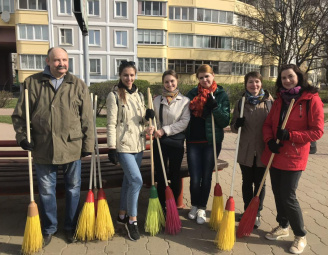 20 апреля 2019 года  в ГПО «Горремавтодор Мингорисполкома» прошёл республиканский субботник