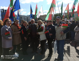 Уважаемые ветераны, а также жители г.Минска!