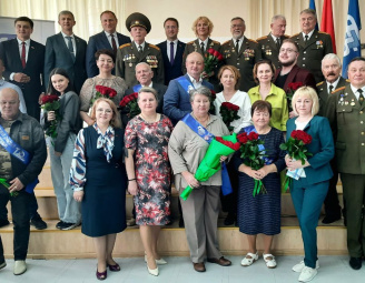 2 мая в Московском районе города Минска прошло торжественное мероприятие, посвященное чествованию и награждению трудовых династий.