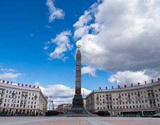 Ремонт монумента Победы в г. Минске