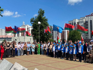РАЙОННЫЙ МИТИНГ -РЕКВИЕМ, ПОСВЯЩЕННЫЙ ДНЮ ВСЕНАРОДНОЙ ПАМЯТИ ЖЕРТВ ВЕЛИКОЙ ОТЕЧЕСТВЕННОЙ ВОЙНЫ И ГЕНОЦИДА БЕЛОРУССКОГО НАРОДА