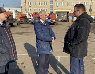 Посещение трудового коллектива УП  «Ремавтодор Партизанского района г. Минска».
